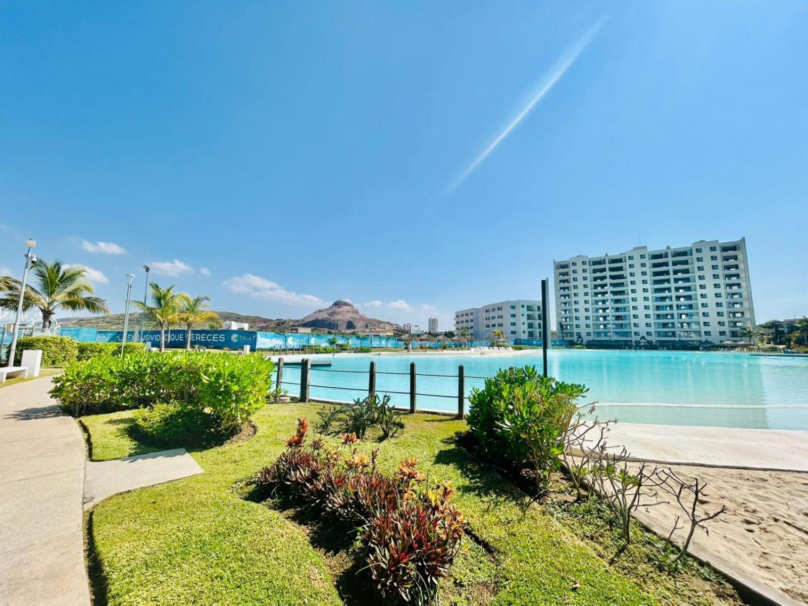 Bluu Lagoon - Depa Enorme Alberca Mazatlán Eksteriør billede